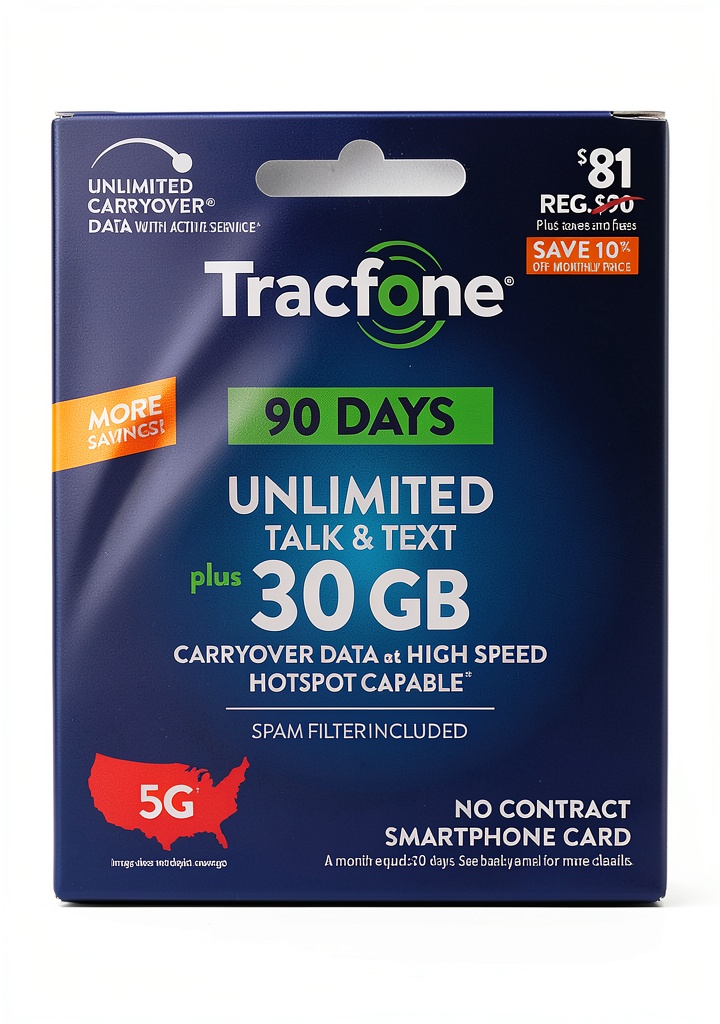 Tracfone wireless plan features