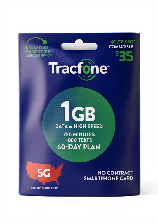 Tracfone Smartphone Card 60-Day Plan Wireless-0