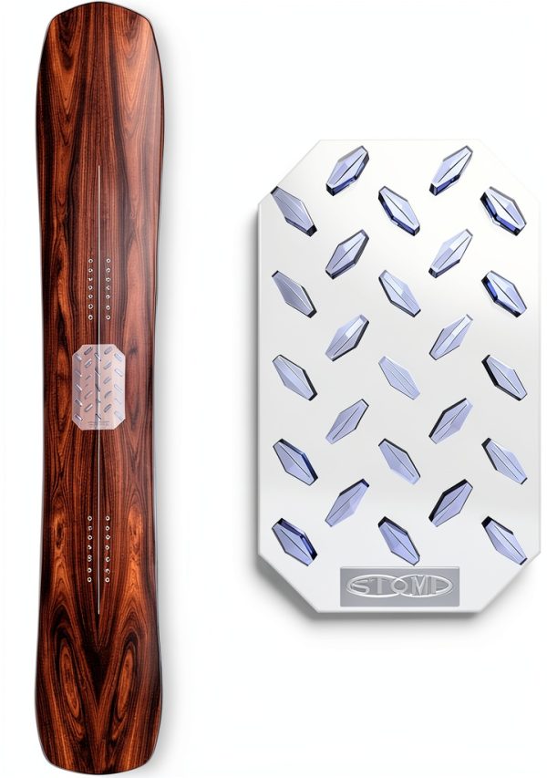 Stompgrip Snowboarding Stomp Pads Plastic Diamond Plate-0