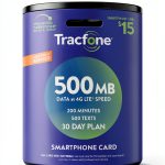 Tracfone Smartphone 500 MB Data Plan-0