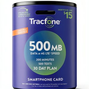 Tracfone Smartphone 500 MB Data Plan-0
