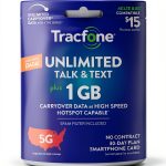 Tracfone Prepaid Data Plan 1GB Unlimited Carryover-0