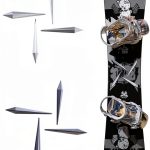 Snowboard Stomp Pad NOKOGMT Plastic Grip Set-0