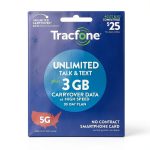 TracFone $25 Plan Prepaid 30 Day Unlimited Talk-0