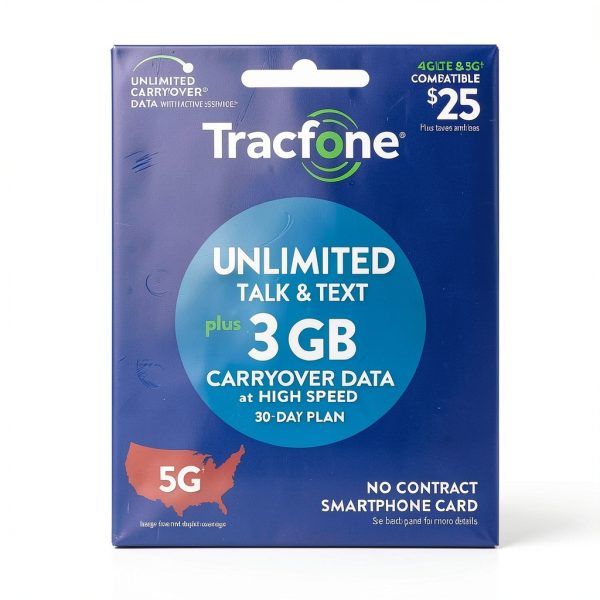 TracFone $25 Plan Prepaid 30 Day Unlimited Talk-0