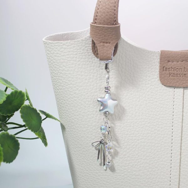 Silver Star Phone Charm for Women-7