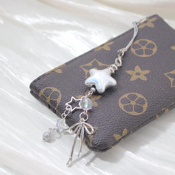 Silver Star Phone Charm for Women-8