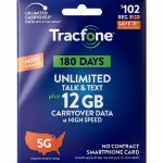 Tracfone 5G Prepaid Unlimited Talk Text 12GB-0