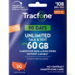 Tracfone Prepaid Data Plan 60GB Unlimited Carryover-0