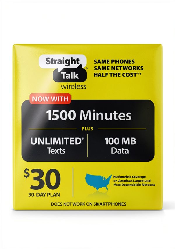 Straight Talk Wireless Cell Phone Minutes-0