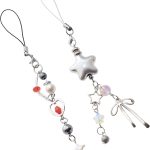 Silver Star Phone Charm for Women-0