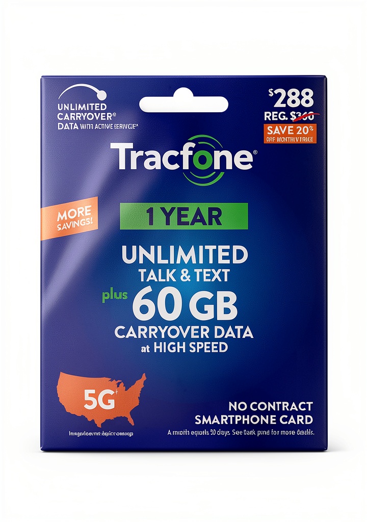 User activating Tracfone prepaid plan with physical card on a smartphone