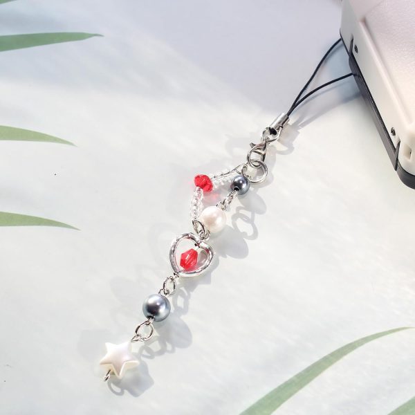 Silver Star Phone Charm for Women-5