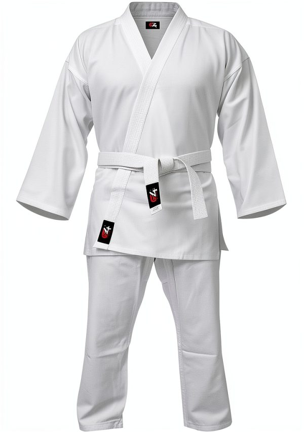 G4 VISION Karate Suit Set for Men White 3/160cm-0