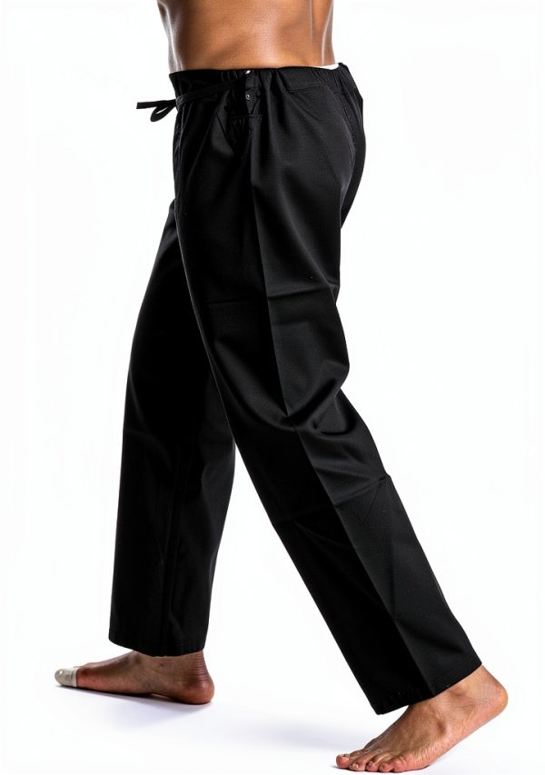 Ronin Karate Pants Unisex Middleweight Black-3