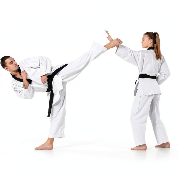 Karate Belt CIATBYYJ Black Polyester Cotton 240CM-5