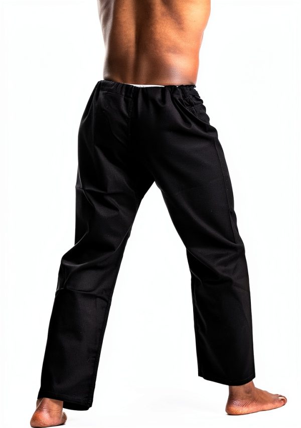 Ronin Karate Pants Unisex Middleweight Black-2
