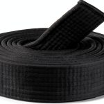 Karate Belt CIATBYYJ Black Polyester Cotton 240CM-0