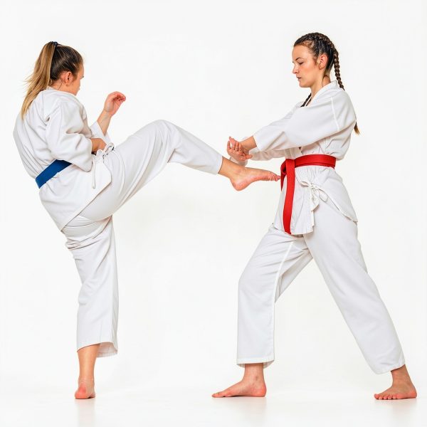 Taekwondo Belt PATIKIL Polyester Black for Adults-4