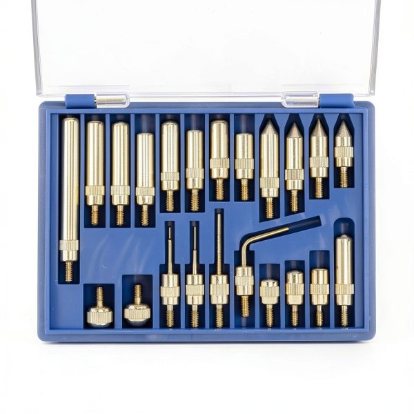 Dial Indicator NACHEE Aluminum with Magnetic Base and 22 Tips-3