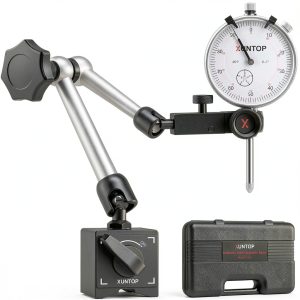 Dial Indicator XUNTOP XOP028 1" Resolution with 132lb Magnetic Base-0