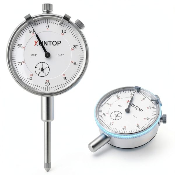 Dial Indicator XUNTOP XOP028 1" Resolution with 132lb Magnetic Base-2