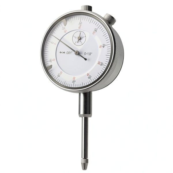 Dial Indicator Fleetise 0-1" Gauge 0.001 Hardened Steel Spindle-0