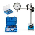 Dial Indicator NACHEE Aluminum with Magnetic Base and 22 Tips-0