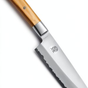 Nakiri Knife MIYABI 6.5 inch Koya with FC61 Steel Brown Handle-0