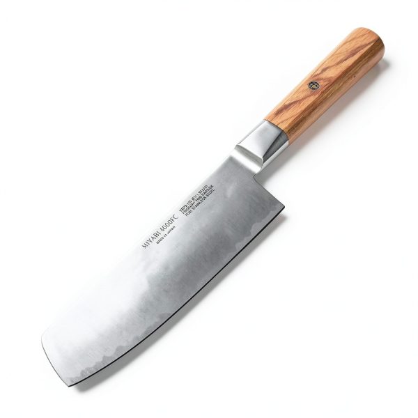 Nakiri Knife MIYABI 6.5 inch Koya with FC61 Steel Brown Handle-2
