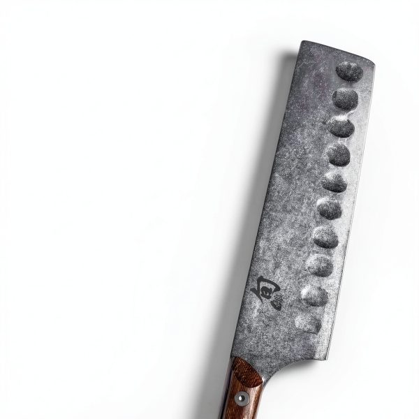 Shun Kanso 6.5 Inch Hollow Ground Nakiri Knife Silver-2
