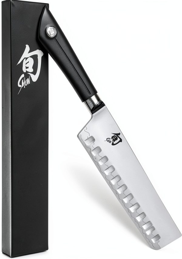 Shun Sora 6" Hollow Ground Nakiri Knife VG10 Core Balanced PP Handle-0