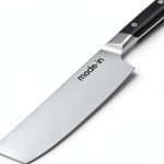 Nakiri Knife Made In 6 inch Full Tang Truffle Black Handle-0