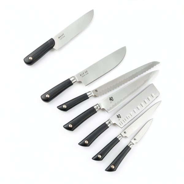 Shun Sora 6" Hollow Ground Nakiri Knife VG10 Core Balanced PP Handle-5