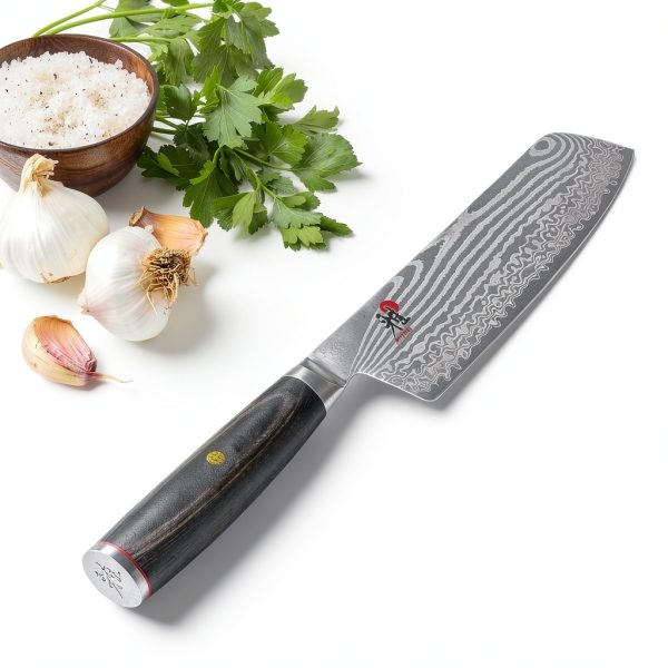 Miyabi Kaizen II Japanese Nakiri Knife 6.5-inch Black Pakkawood Handle-1