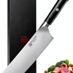 Nakiri Knife PAUDIN 7 Inch High Carbon Stainless Steel Chef Knife-0