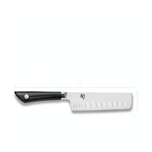 Shun Sora 6" Hollow Ground Nakiri Knife VG10 Core Balanced PP Handle-4