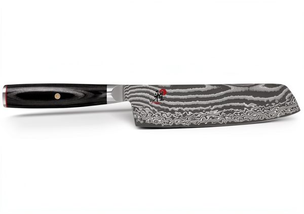 Miyabi Kaizen II Japanese Nakiri Knife 6.5-inch Black Pakkawood Handle-0
