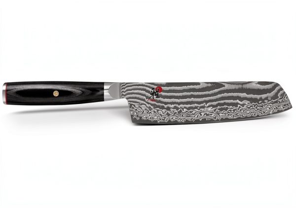 Miyabi Kaizen II Japanese Nakiri Knife 6.5-inch Black Pakkawood Handle-2