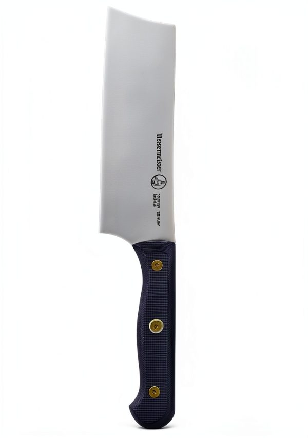 Nakiri Knife Messermeister Custom 6.5" Black with X50 German Steel-0